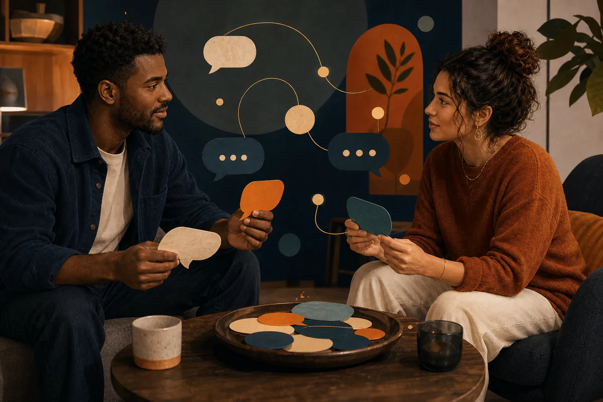 Dating-App-Gespräche am Laufen halten